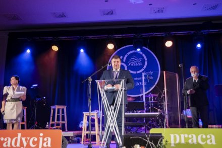 Koncert Noworoczny Miasta Wisła - Wicemarszałek Województwa Śląskiego Wojciech Kałuża